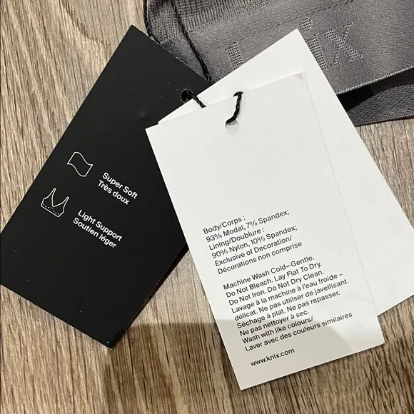 NWT Knix Logo Rib Modal - Picture 4 of 5